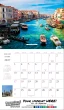 World Scenes - Scenic Promo Calendar - Spanish/English Bilingual open view