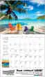 Caribbean Splendor Calendar - Scenic Images of the Caribbean - Spanish/English Bilinguall monthly images