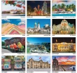 Scenic Latino America Calendar - Escenas de Latinoamerica  open view