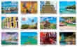 La Isla Del Ecanto Puerto Rico Calendar - Spanish/English Bilingual  open view