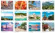 Dominican Republic Calendar - Calendario Republica Dominicana Bilingue monthly images