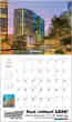 Majestic America Scenic Calendar - Spanish/English Bilingual Calendarl open view