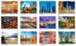 Promotional Calendar of New York Bilingual Spanish/English monthly images