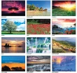 Divine Messages Religious Calendar -Mensajes Divinos  Bilingual Calendar monthly images