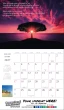 Divine Messages Religious Calendar -Mensajes Divinos  Bilingual Calendarl open view