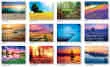 Divine Messages Religious Calendar -Mensajes Divinos  Bilingual Calendar monthly images
