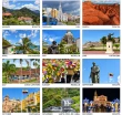 Colombia, Tierra Querida Bilingual Spanish/English Calendar monthly images