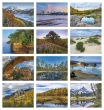 Scenic america promo calendar monthly images