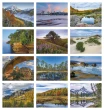 Scenic america promo calendar monthly images