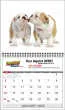Promotional wall calendar