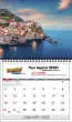 2027 Scenic Promotional wall calendar Item JC-201 open view