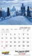 Promotional wall calendar