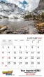 Promotional wall calendar