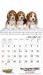 Promotional wall calendar