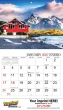 Promotional wall calendar