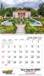 Promotional wall calendar