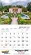 Promotional wall calendar