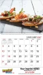 Promotional wall calendar