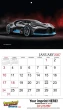 Promotional wall calendar