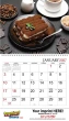 Promotional wall calendar