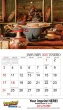 Promotional wall calendar