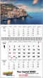 3-month view promotional calendar item JC-501 open view image