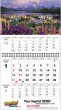 Triple view promotional calendar