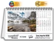 Promotional desk calendar
