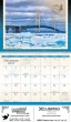 America the Beautiful Promotional calendar item KC-AB open view on www.promotionalcalendarssource.com