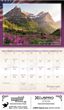 America the Beautiful Promotional calendar item KC-AB open view on www.promotionalcalendarssource.com