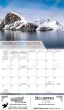 Beauty Around Us bilingual scenic Promotional calendar item KC-BASP open view on www.promotionalcalendarssource.com