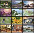 Beauty Around Us scenic religious Promotional calendar item KC-BASP monthly images