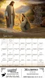 Item KC-BV Bible Verse protestant religion customized calendar opend view
