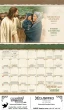 Item KC-CFBL Bilingual English-Spanish Promotional calendar opend-closed combined view image on www.promotionalcalendarssource.com
