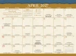 Religious Catholic calendar Item KC-CHF January 2027 grid on www.promotionalcalendarssource.com