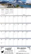 Day By Day scenic Promotional calendar item KC-DBD open view on www.promotionalcalendarssource.com