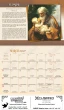 Item KC-ST The Saints Among Us Promotional calendar opend-closed combined view image
