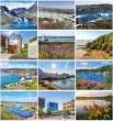 Scenes of Atlantic Canada Calendar Stapled monthly images 