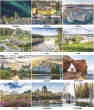 Scenes of Canada Monthly Images Collage - 2024 Calendar