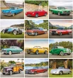 Classic Cars Calendar Stapled monthly images 