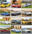 Exotic Cars Calendar Stapled monthly images 
