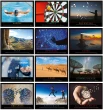 Motivation Calendar item No. MC-0056 monthly images collage