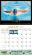 Stapled Motivation Calendar item number MC-0056 open spread view