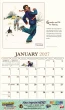 Norman Rockwell Calendar Memorable Images open view