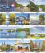 Scenes of Ontario Wall Calendar monthly images 