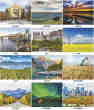 Scenes of Western Canada Wall Calendar 2026