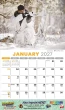 Fishing & Hunting Calendar open view