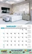 Home Décor & Design Calendar open view