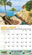 Beauty of Latin America Calendar open view