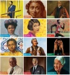 Black History Celebration Calendar monthly images 